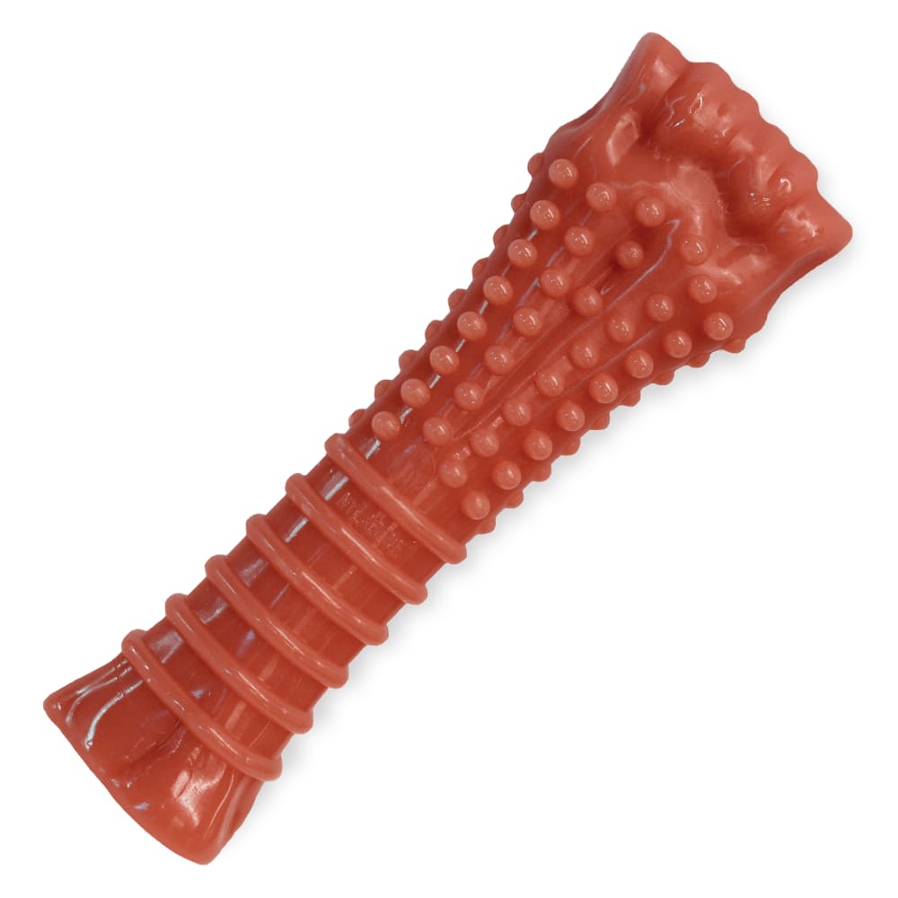 Nylabone Power Chew Textured Bone Bacon Flavor Chew Toy Up To 23kg Dogs 19.6cm x 5.71cm x 2.54cm