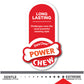 Nylabone Power Chew Action Ridges Bacon Flavor Chew Toy Up To 16kg Dogs 13.97cm x 2.54cm x 6.35cm