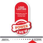 Nylabone Power Chew Action Ridges Bacon Flavor Chew Toy Up To 16kg Dogs 13.97cm x 2.54cm x 6.35cm