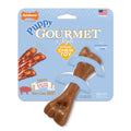 Nylabone Strong Chew Gourmet Style Femur Puppy Chew Toy Bacon Flavor Small 3.2 x 12 x 2.8cm