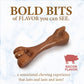 Nylabone Strong Chew Gourmet Style Femur Puppy Chew Toy Bacon Flavor Small 3.2 x 12 x 2.8cm