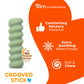 Nylabone Puppy Chew Tactile Stick Peanut Butter Flavor Dog Toy Small 4 x 12.50 x 3cm