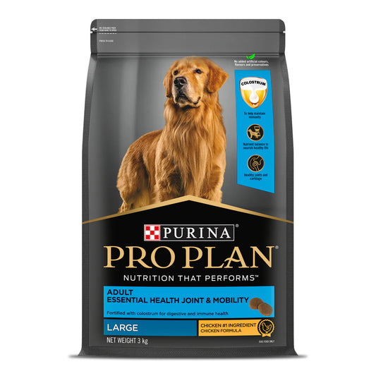 Purina Pro Plan Chicken Large Adult Essential Health Joint & Mobility Dog Dry Food 3kg