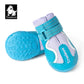 Truelove Water Resistance Dog Shoes with TPR Sole (Algiers Blue/Lavender, Set of 4)