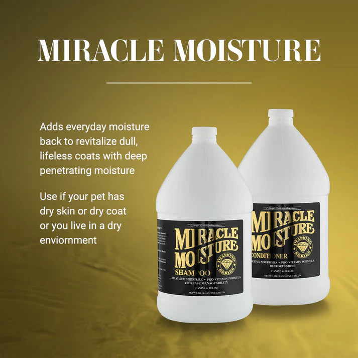 Chris Christensen Diamond Series Miracle Moisture Shampoo For Dogs & Cats 473ml