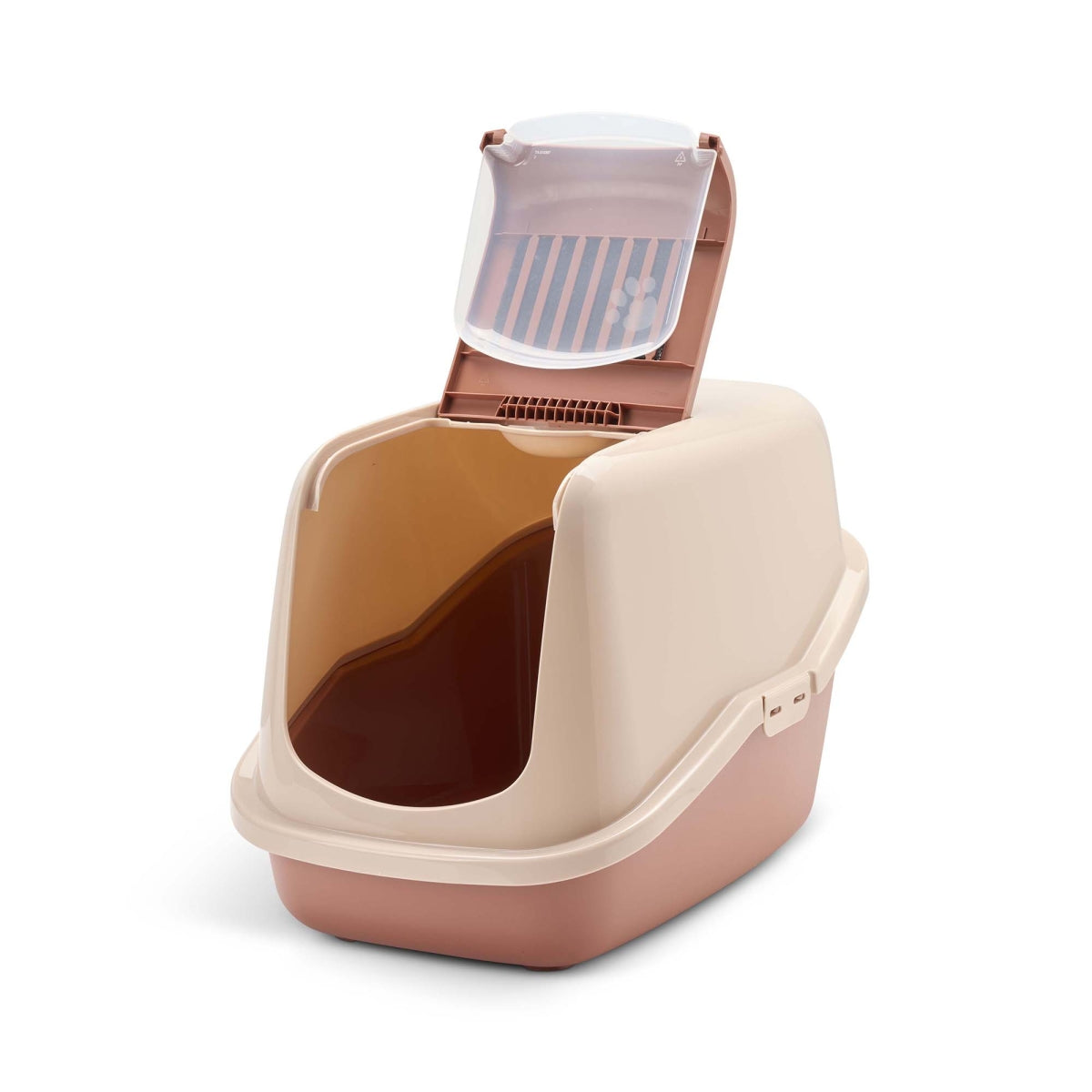 Savic Cat Toilet Home | Nordic Brown | Size: 56x39x38.5cm