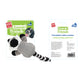 Gigwi Zoomin’ Friends Lemur Squeak Dog Toy 15.24 x 12.70 x 6.99cm