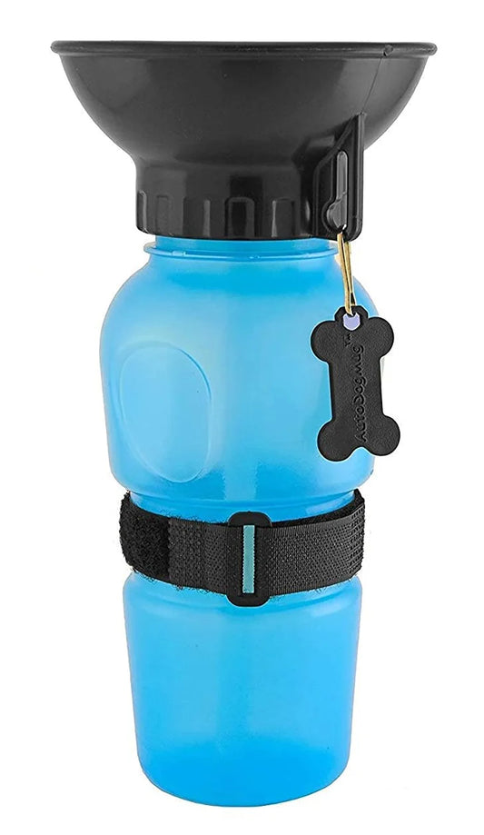 Smarty Pet Aqua Dog Squeeze to Fill Water Bottle Assorted 500ml