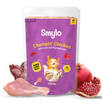 Smylo Adult Chicken & Liver, Pomegranate, Fresh & No-Preservative Wet Cat Food 70g
