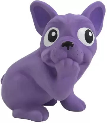 Outward Hound Tootiez Grunting French Bulldog Small 14 cm x 8 cm Purple