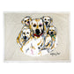 Pawpourri Dog Portrait Blanket I Size- 33x47''