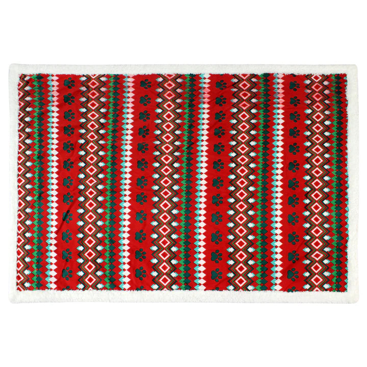Pawpourri Printed Xmas Blanket For Dogs & Cats I Size- 30x40''