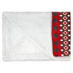 Pawpourri Printed Xmas Blanket For Dogs & Cats I Size- 30x40''