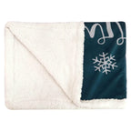 Pawpourri Furry & Bright Xmas Blanket For Dogs & cats I Size- 30x40''