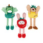 Gigwi Plush Friendz Pineapple Squeaker Dog Toy Medium