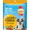 SmartHeart Creamy Dog Treats Chicken and Pumpkin 15gx4 (Pack of 12)