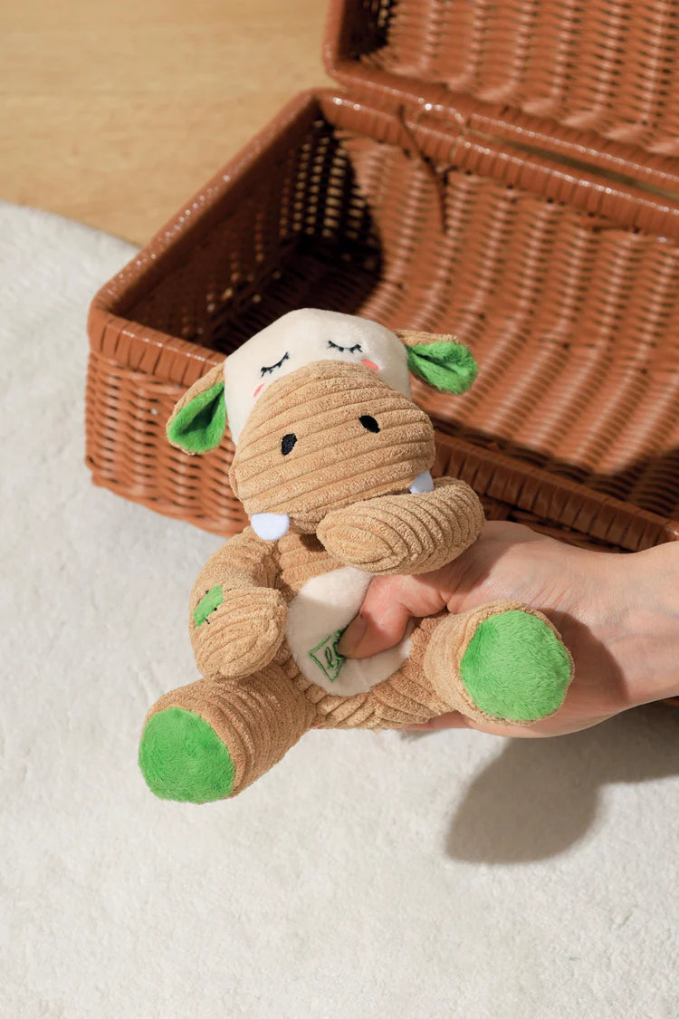 M-Pets Plush and Squeak Terra Eco Puppy Toy Nala 18 x 11 x 15cm
