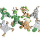 M-Pets Plush and Squeak Terra Eco Puppy Toy Nala 18 x 11 x 15cm