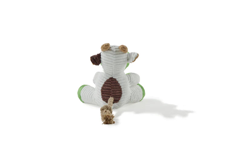 M-Pets Plush and Squeak Terra Eco Puppy Toy Ella 18 x 11.5 x 17cm