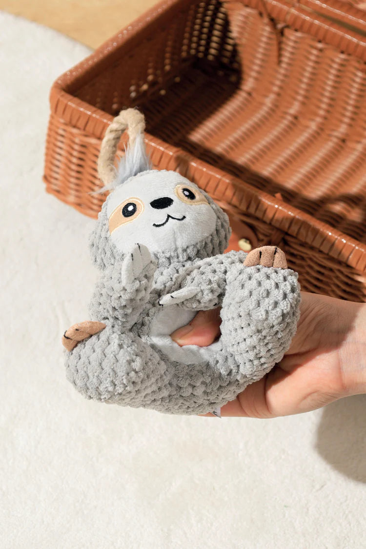 M-Pets Plush and Squeak Eco Puppy Toy Kira 16 x 11.5 x 22cm