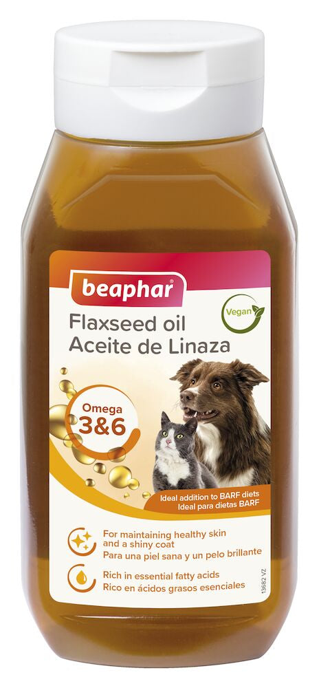 Beaphar Flaxseed Oil Dog & Cat 400ml