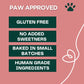Paws For Greens Dog Treats Plant-Based Healthy Vegan Biscuits for Dogs with Beetroot and Apple 100gm