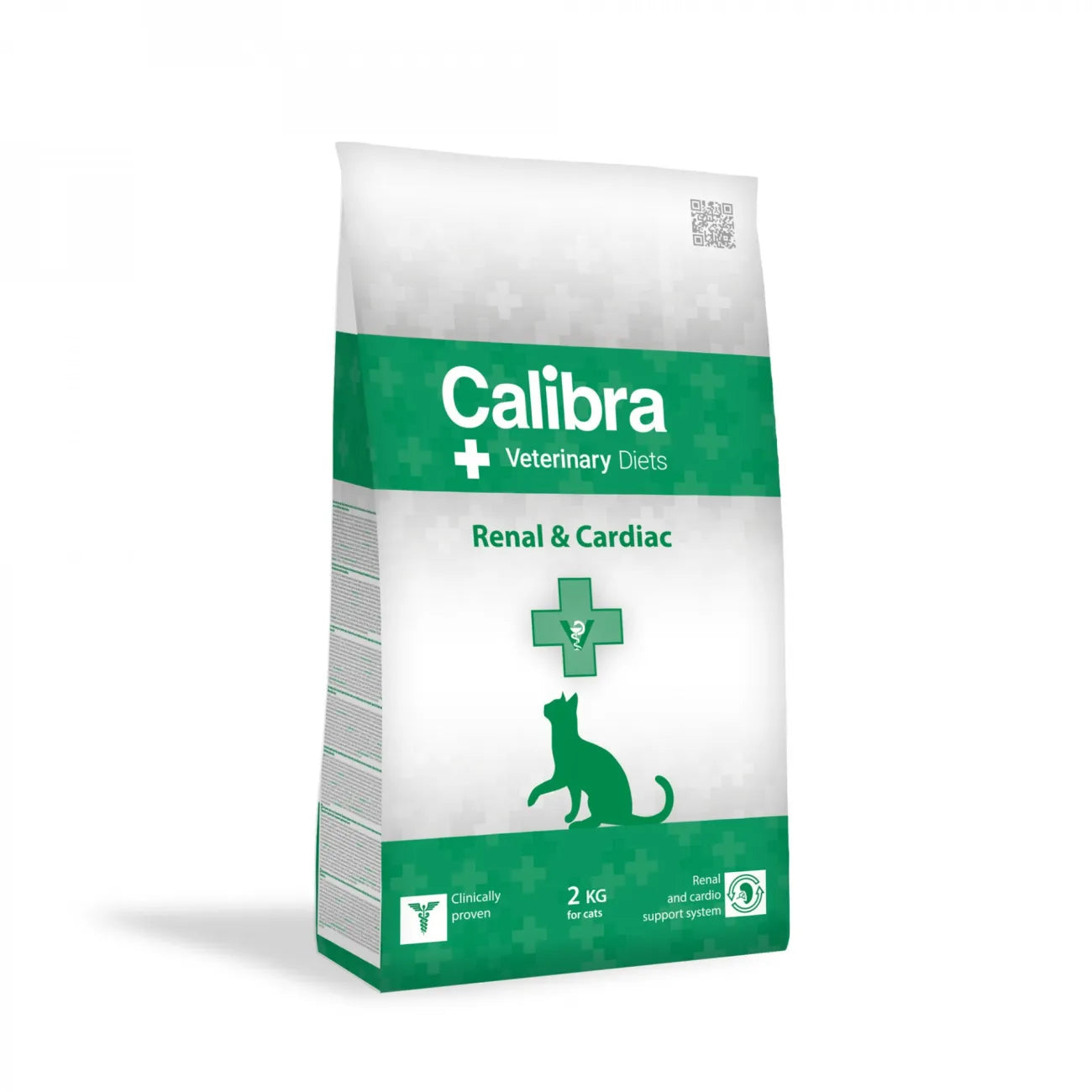 Calibra Veterinary Diets Renal & Cardiac Dry Cat Food 2kg