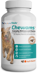 Vvaan Chevvams Multivitamin Mineral and Amino Acids Chicken Flavour Chewable Tablets for Dogs 30 Tablets