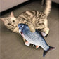 Trixie Wriggle Fish Fabric Catnip Cat Toy 30cm