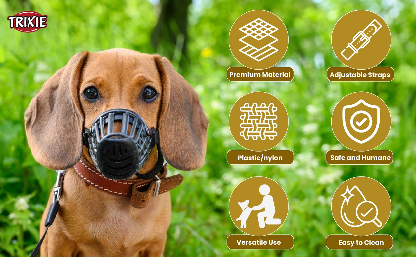 Trixie Muzzle Plastic For Dogs