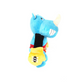 Gigwi Rock Zoo King Boxer Rhino Squeaker Dog Toy M/L