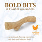 Nylabone Strong Chew Gourmet Style Stick Puppy Chew Toy Chicken Flavor Medium 3 x 13 x 2cm