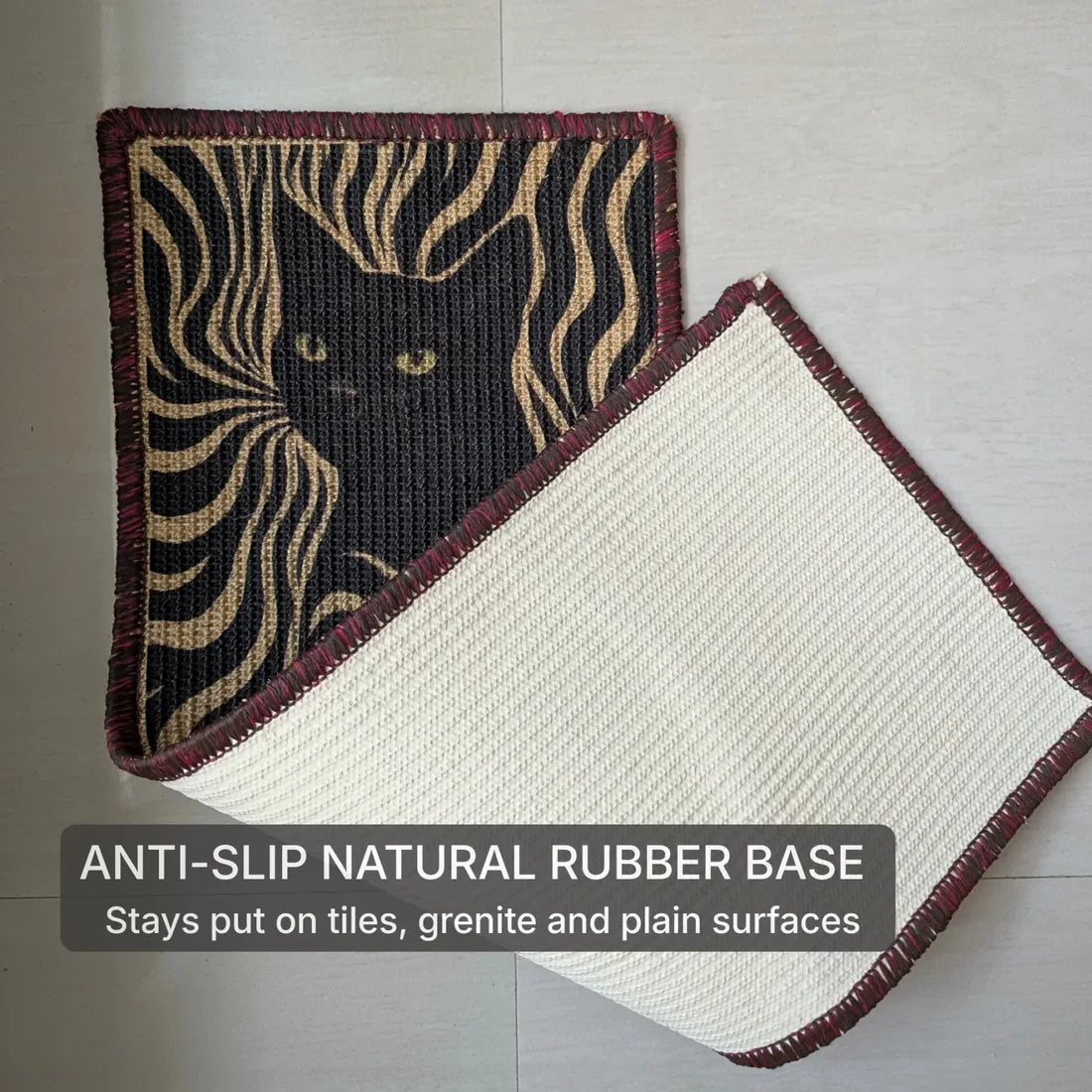 Catscart PawCanvas™ Runner Non-Printed Cat Scratcher 30x80cm