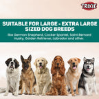 Trixie Extra Wide Premium Collar Black L-XXL 55-80cm/50mm