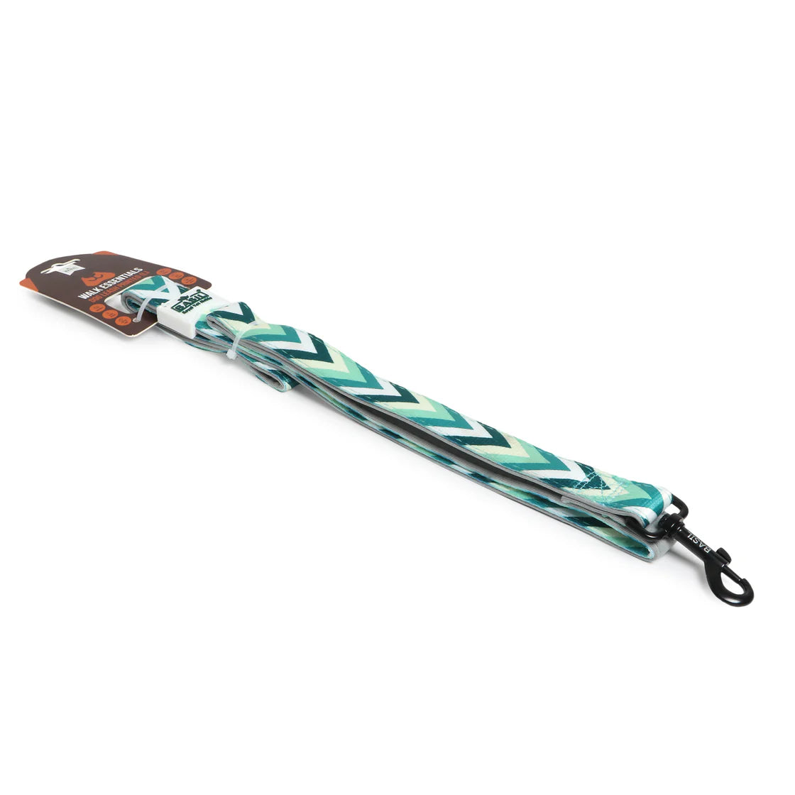 Basil Printed Green Padded Leash