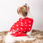 Pet Snugs Red Heart Sweater For Your Furry Friend