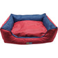 Pawfect in Premium Outdoor Lounger Water Resistant Bed For Your Furry Friend ( Rust Red)