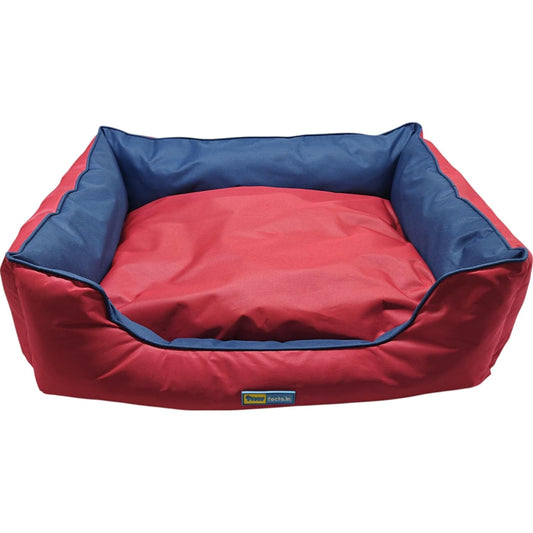 Pawfect in Premium Outdoor Lounger Water Resistant Bed For Your Furry Friend ( Rust Red)