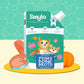 Smylo Hydration Rich Fish with Pumpkin, Broccoli and Raspberry Bone Broth for Cats 100ml