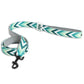 Basil Printed Green Padded Leash