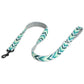 Basil Printed Green Padded Leash