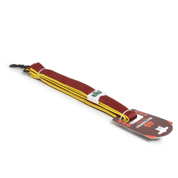 Basil Padded Leash For Dogs & Cats Maroon XL 4Ft & 3cm