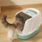 M-Pets Eco Tima Cat Litter Box Sea Green 60.2 x 45.1 x 42.4 cm