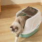 M-Pets Eco Tima Cat Litter Box Sea Green 60.2 x 45.1 x 42.4 cm