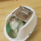 M-Pets Eco Tima Cat Litter Box Sea Green 60.2 x 45.1 x 42.4 cm