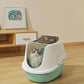 M-Pets Eco Tima Cat Litter Box Sea Green 60.2 x 45.1 x 42.4 cm