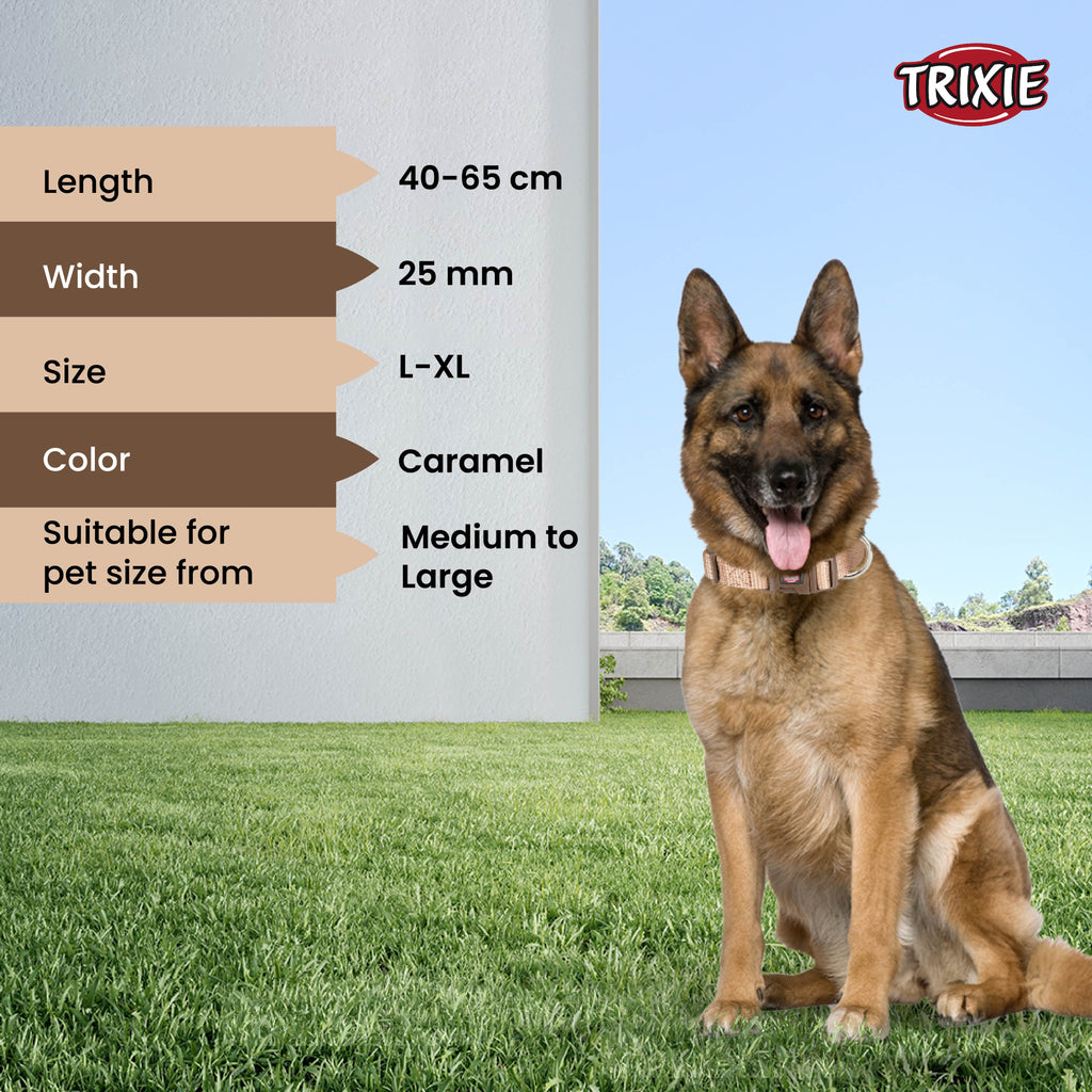 Trixie Premium Collar Ceramel