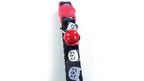 M-Pets ZANY Cat ECO collar Black & Red 1 cm x 20-30 cm