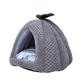 Caninkart Pet Hut Pineapple For Dogs & Cats 48cm x 48cm x 43cm - Grey