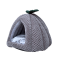 Caninkart Pet Hut Pineapple For Dogs & Cats 48cm x 48cm x 43cm - Grey
